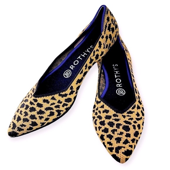 Rothy's Shoes - Rothy’s Léopard Print The Point Flats